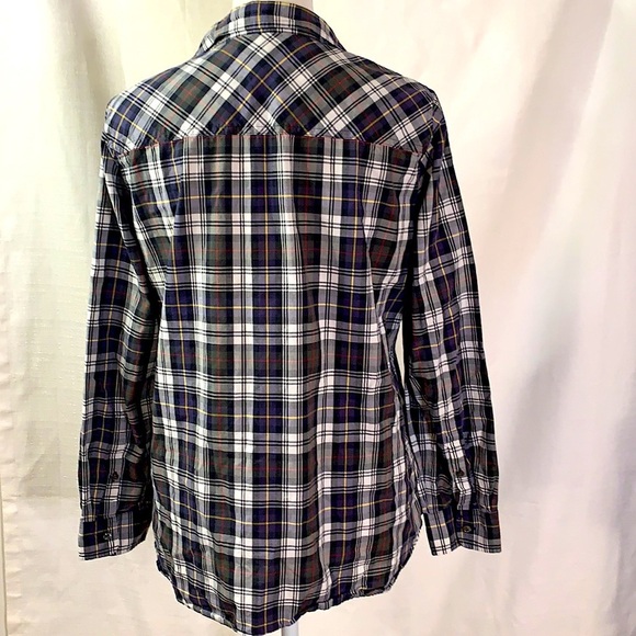 J. Crew Plaid Button Up Collared Shirt - Picture 6 of 11